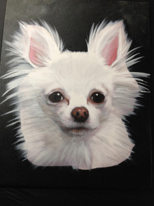 Asheville Paint Your Pet - Foxy